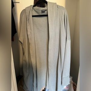 Long Dark Green Cardigan